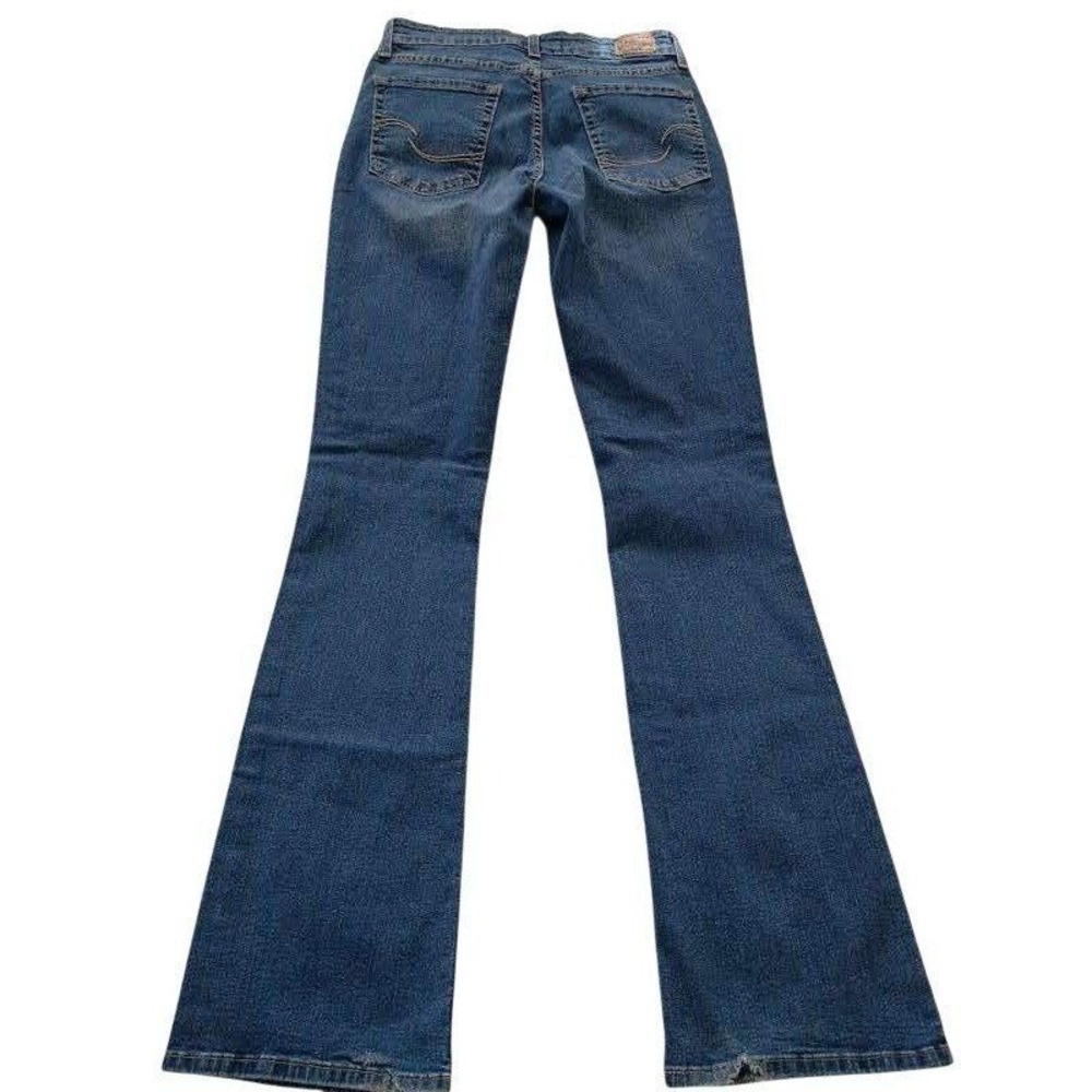 Levi Strauss Signature Gold Label Mid Rise Bootcut Jeans Blue Medium Wash 28x32T - Picture 3 of 11